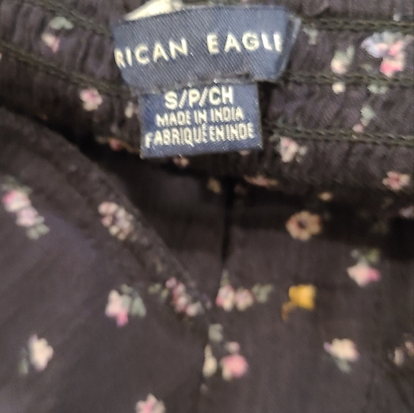 American Eagle Button Down Mini Dress Size Small - Picture 5 of 8